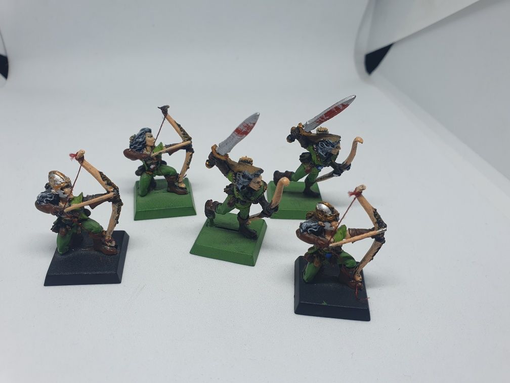 5x Waywatchers metal Wood Elves Warhammer FB