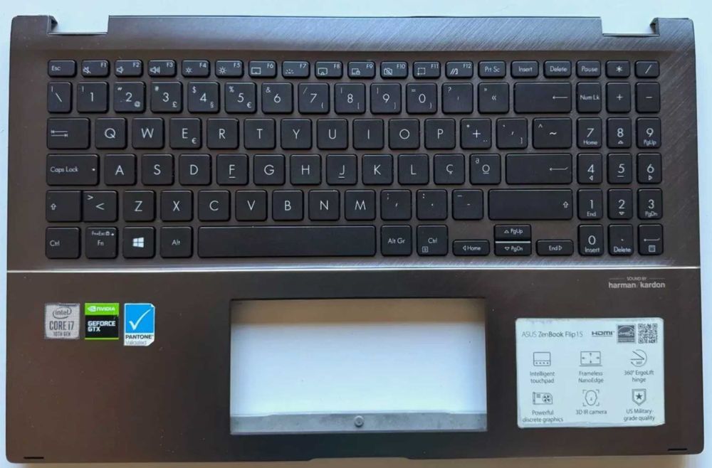 Teclado para portatil Asus Zenbook Flip 15 UX563 Series