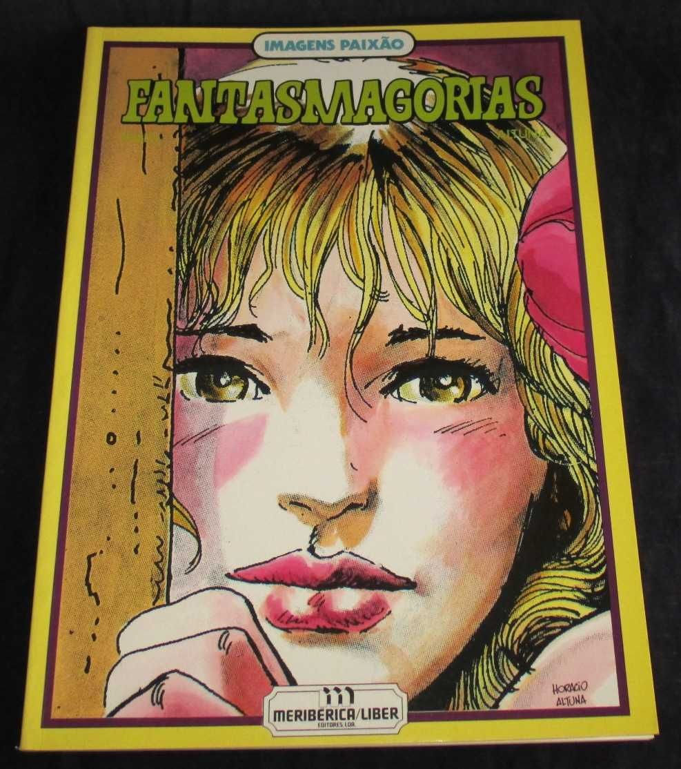 Livro BD Imagens Paixão Fantasmagorias Meribérica