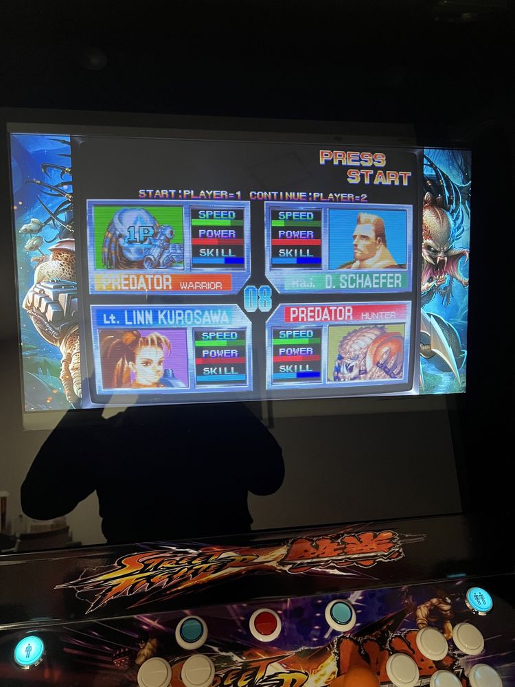 Maquina Arcade (Specs Unicas)
