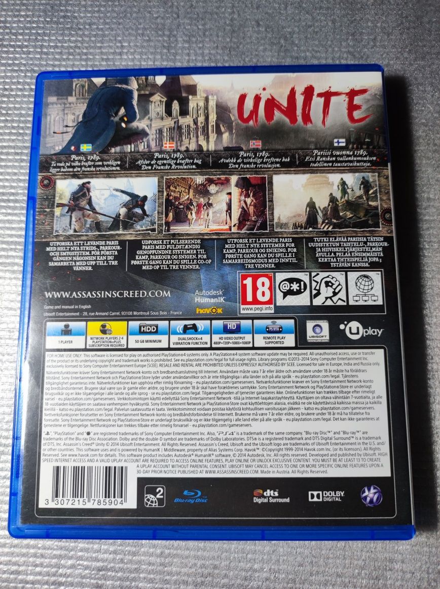 Assassin's Creed Unity | Gra PS4