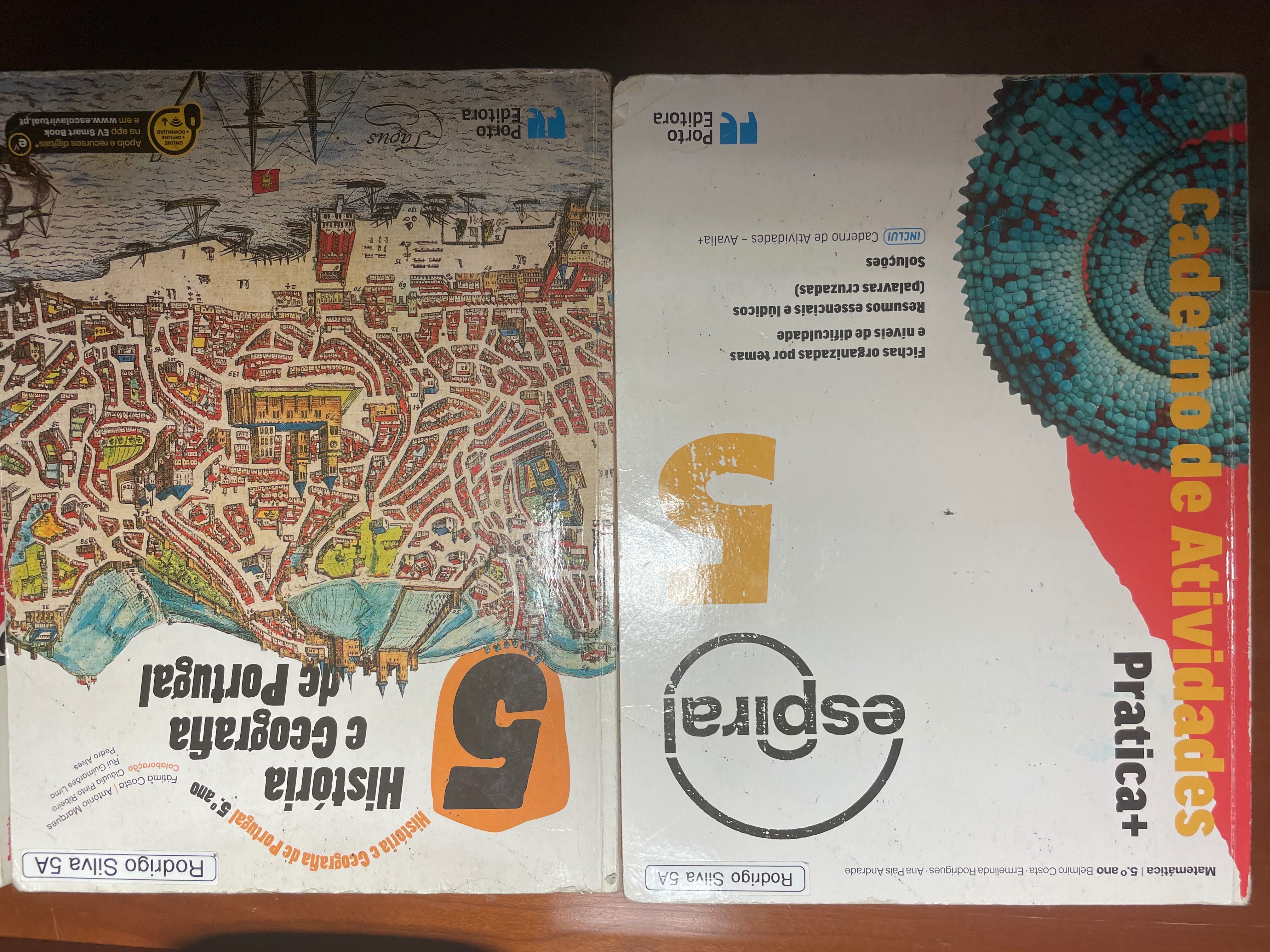 Livros escolares 5 ano