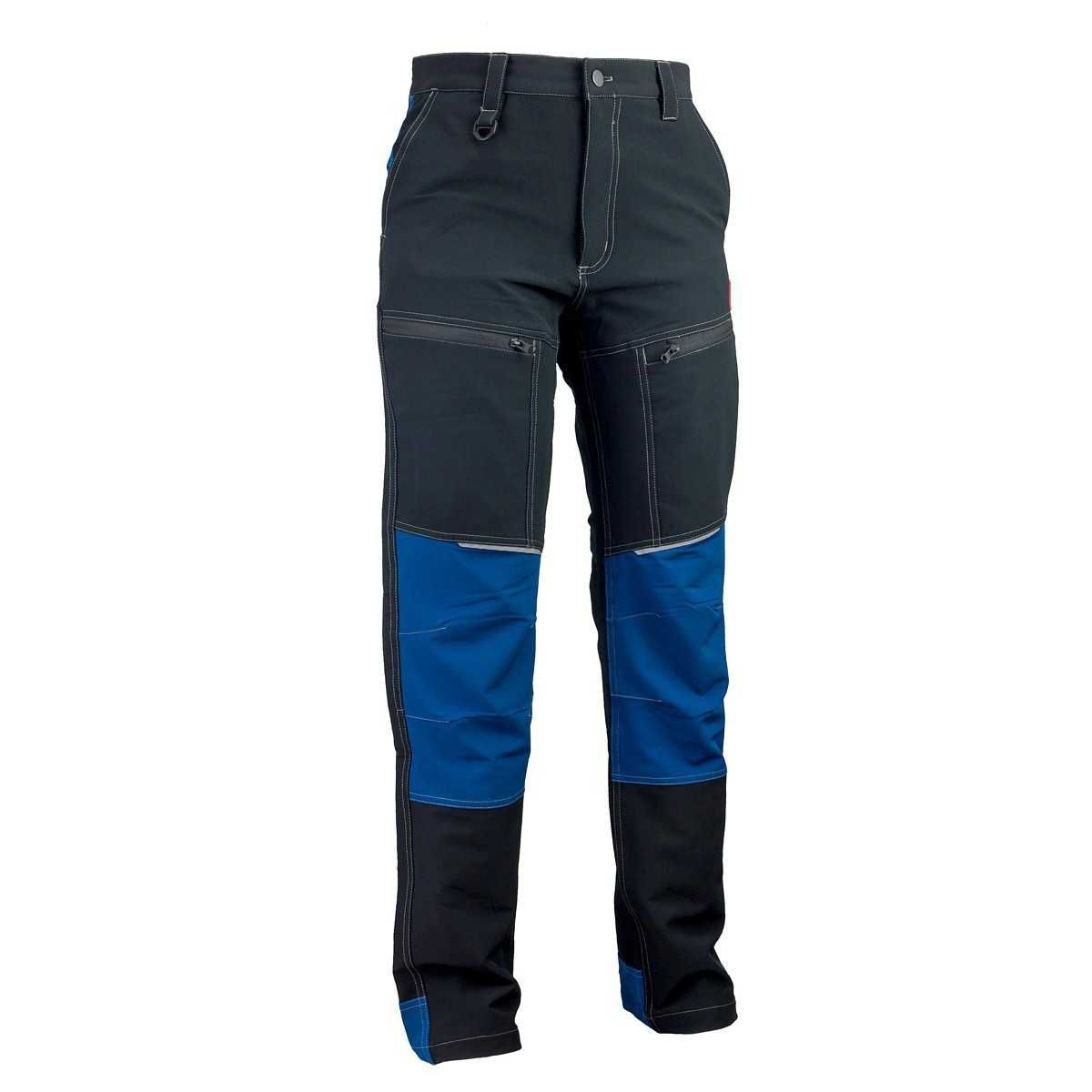SPODNIE Elastyczne ROBOCZE do pasa SOFTSHELL Rozmiar 54