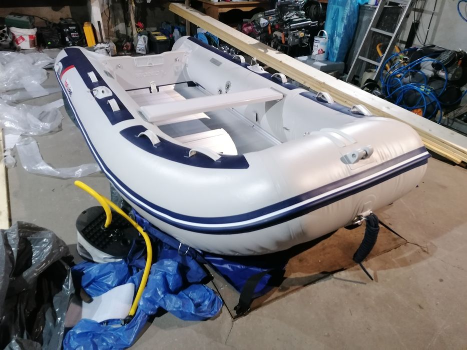 Ponton Honda T350/AL plus silnik Suzuki Dt15c 2t