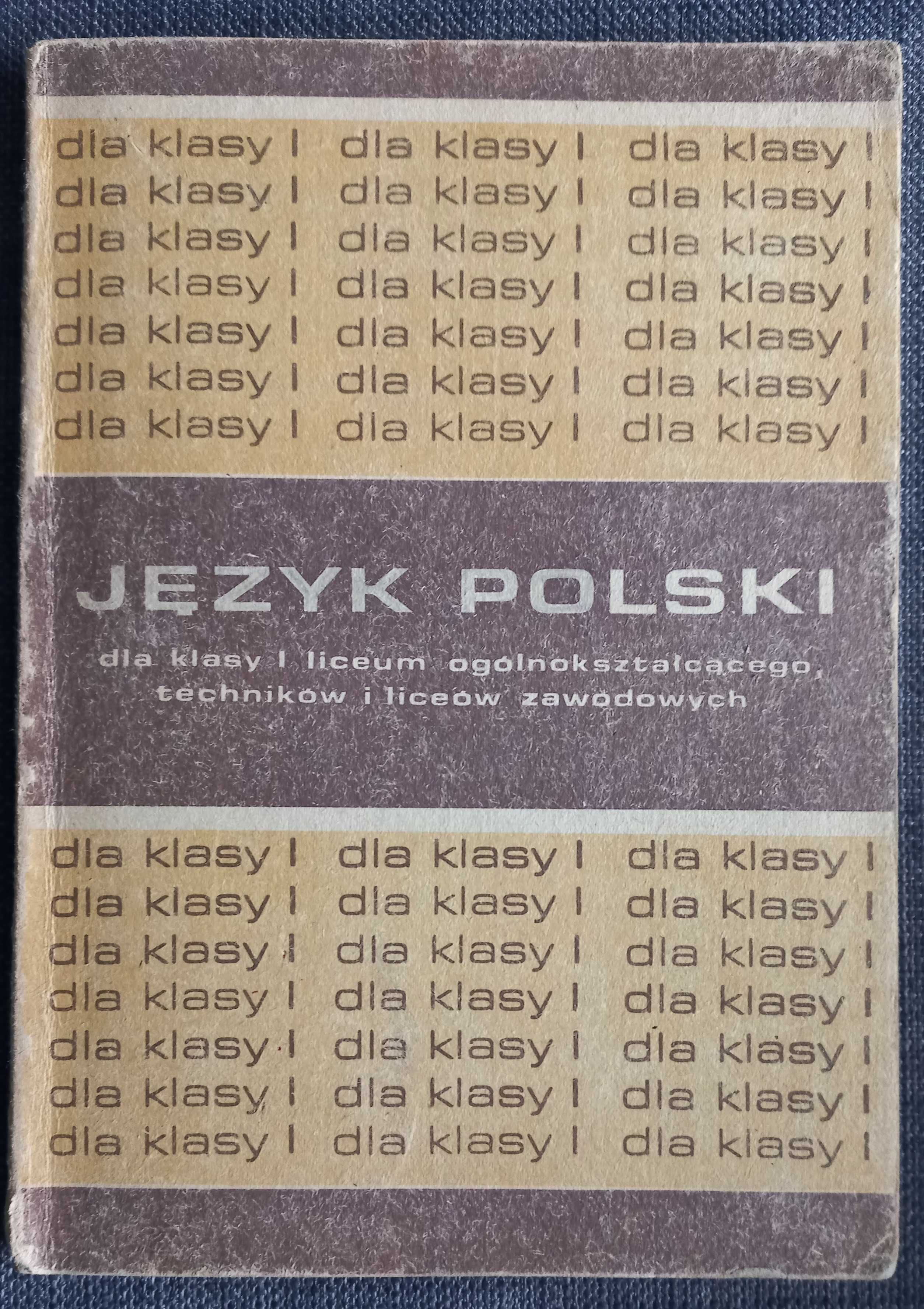 "Język polski dla klasy 1 LO, techników i liceów zawodowych", Jaworski