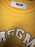 Свитшот msgm розовый и желтый