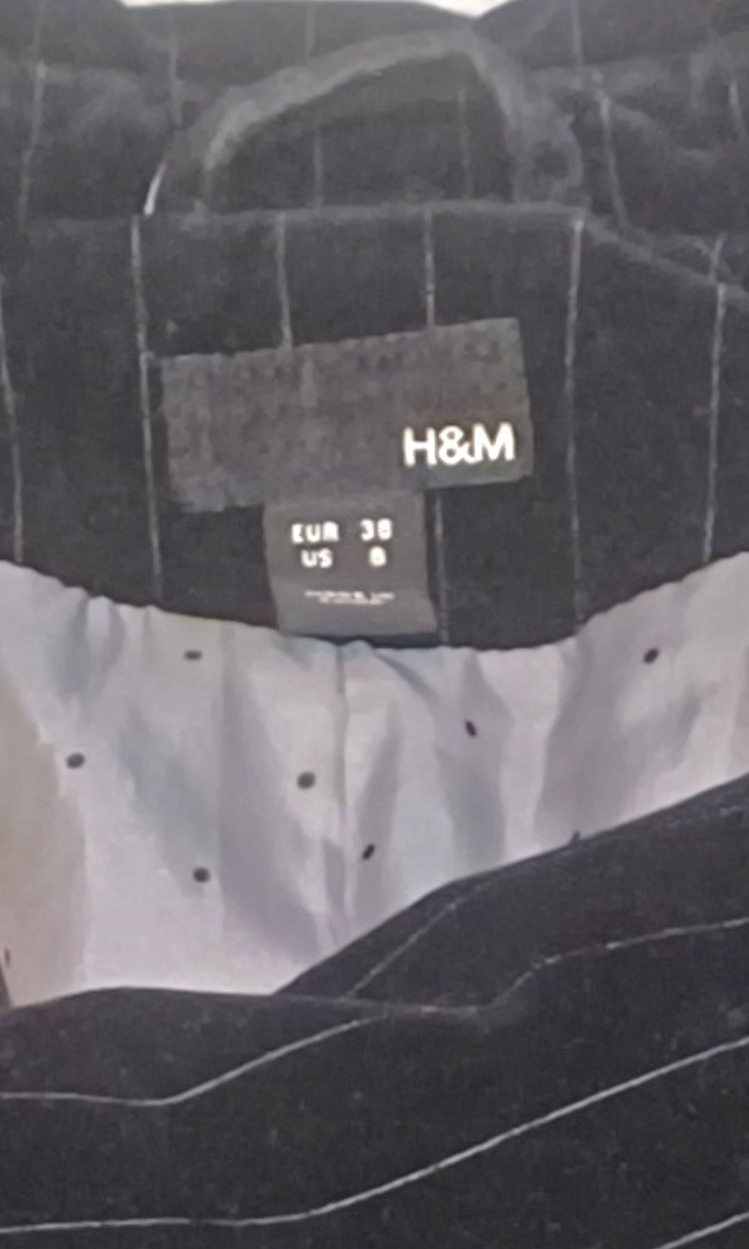 H&M marynarka z aksamitu