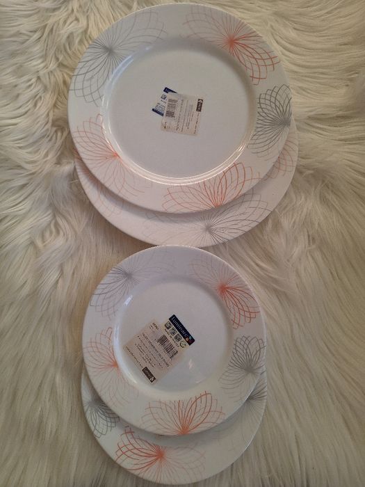 Talerze obiadowe 2sz,talerze deserowe 2szt