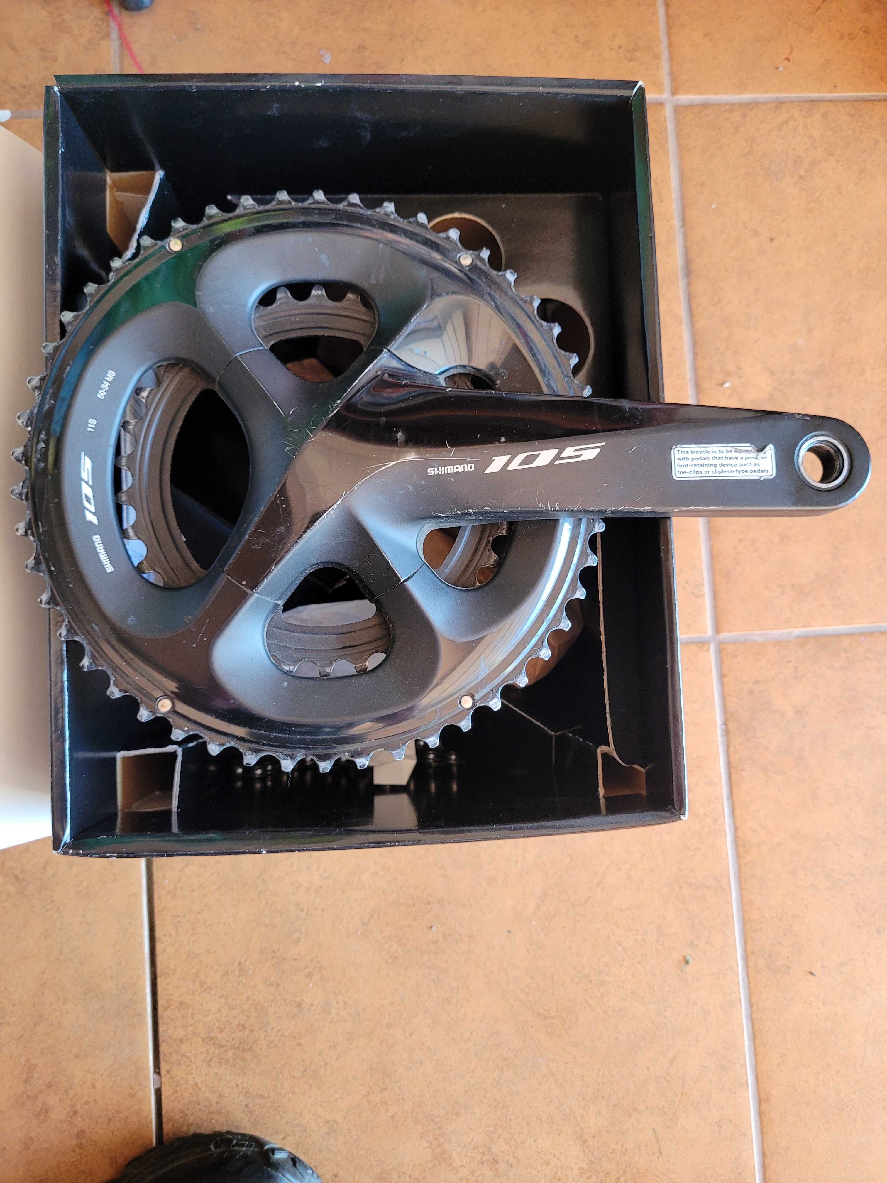 mechanizm korbowy shimano 105 FC-R7000 11s 172,5, 50-36T