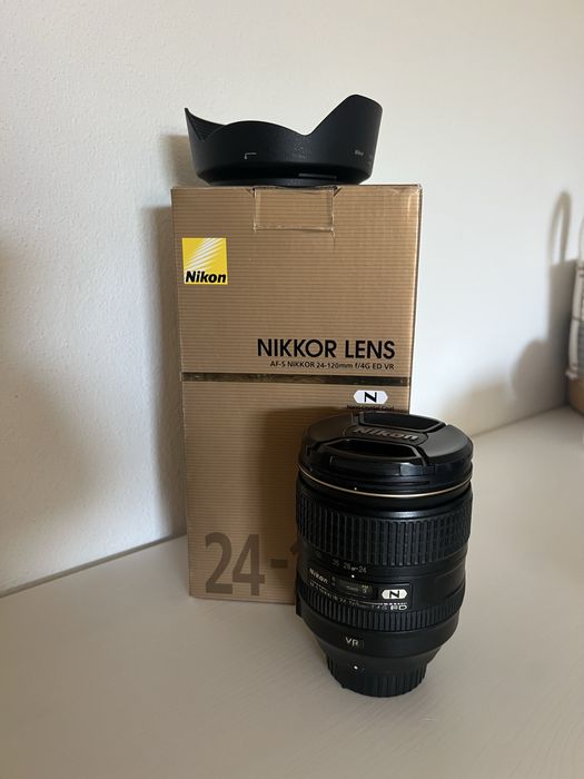 Objetiva 24-120 nikon Full frame