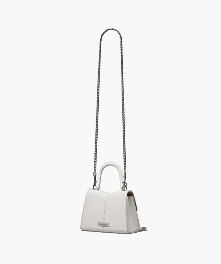 Marc Jacobs The St. Marc mini top handle колір WHITE