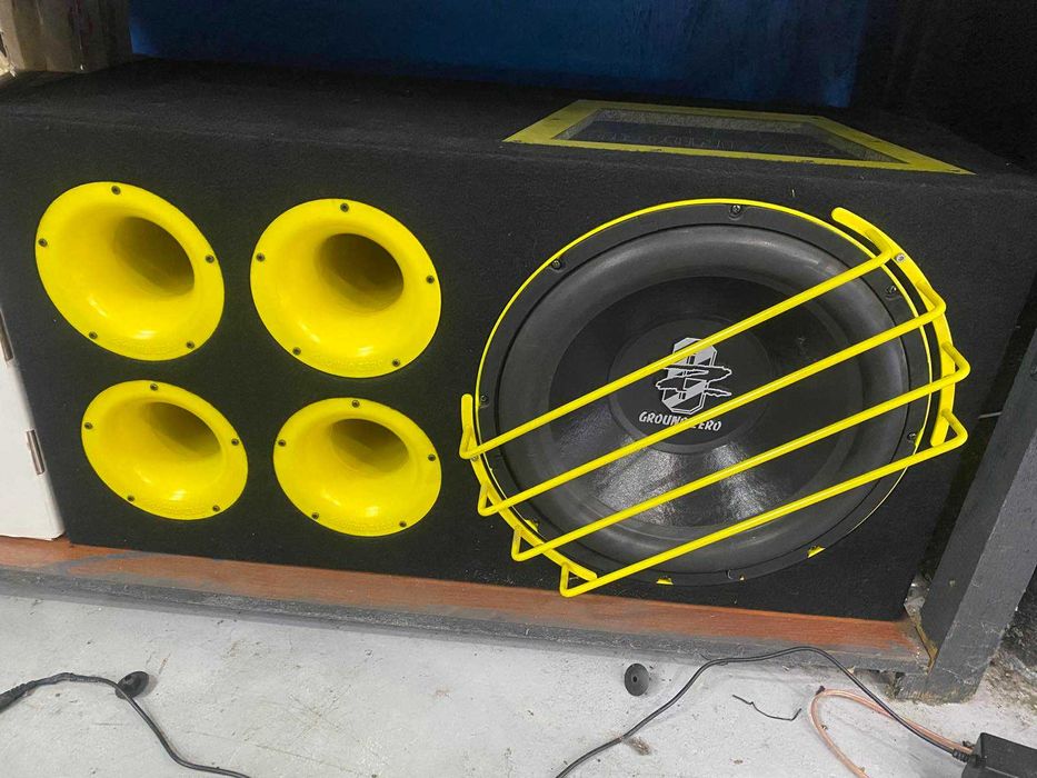 SPL сабвуфер Ground Zero GZRB 150XSPL