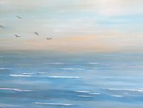 Quadro " O mar" 120x80 cm