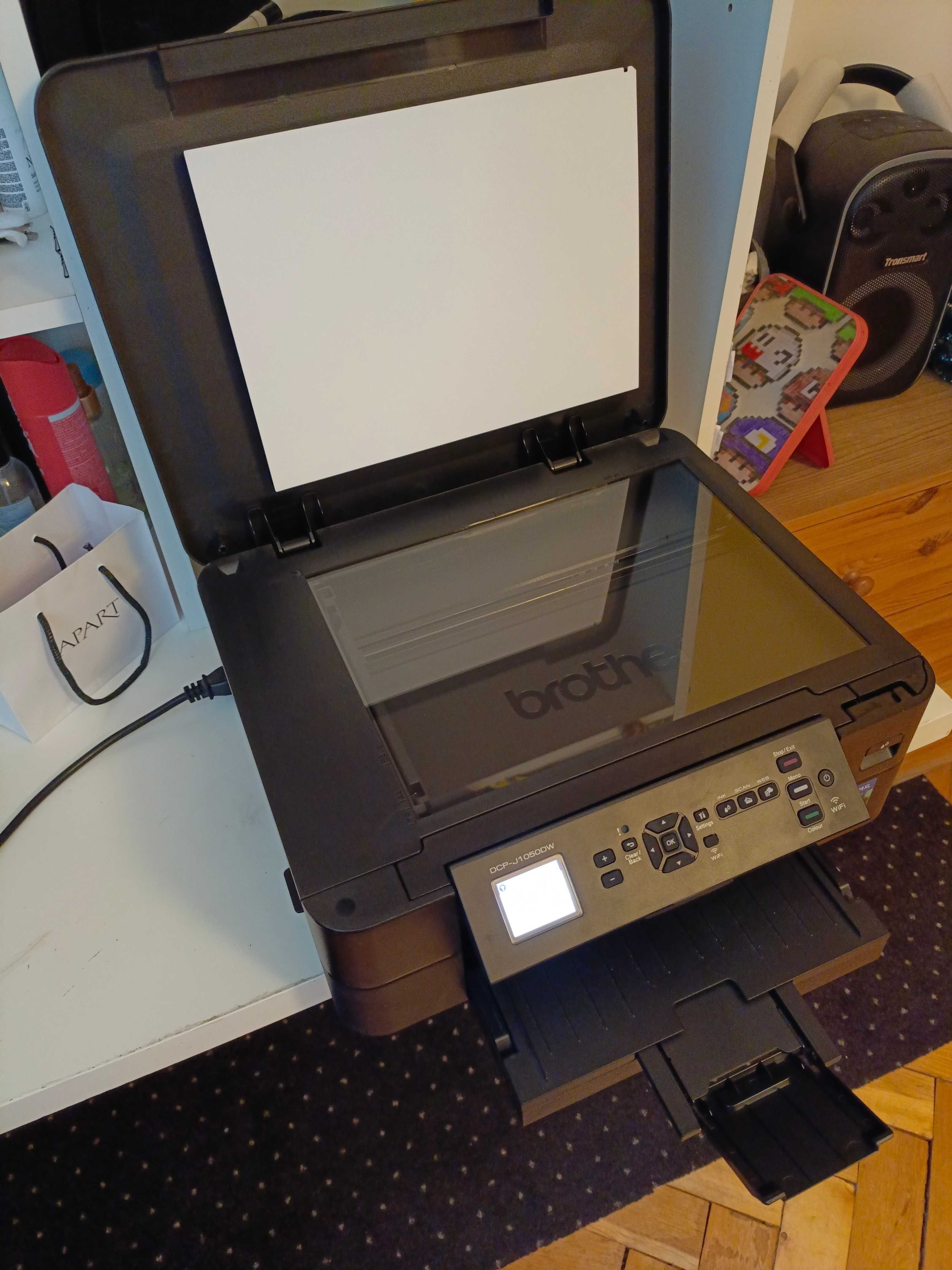 Brother DCP-J1050DW wifi urządzenie wielofunkcyjne 1069 stron jak nowe