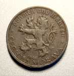 10 halerzy 1944 Protektorat Czech i Moraw. Cynk