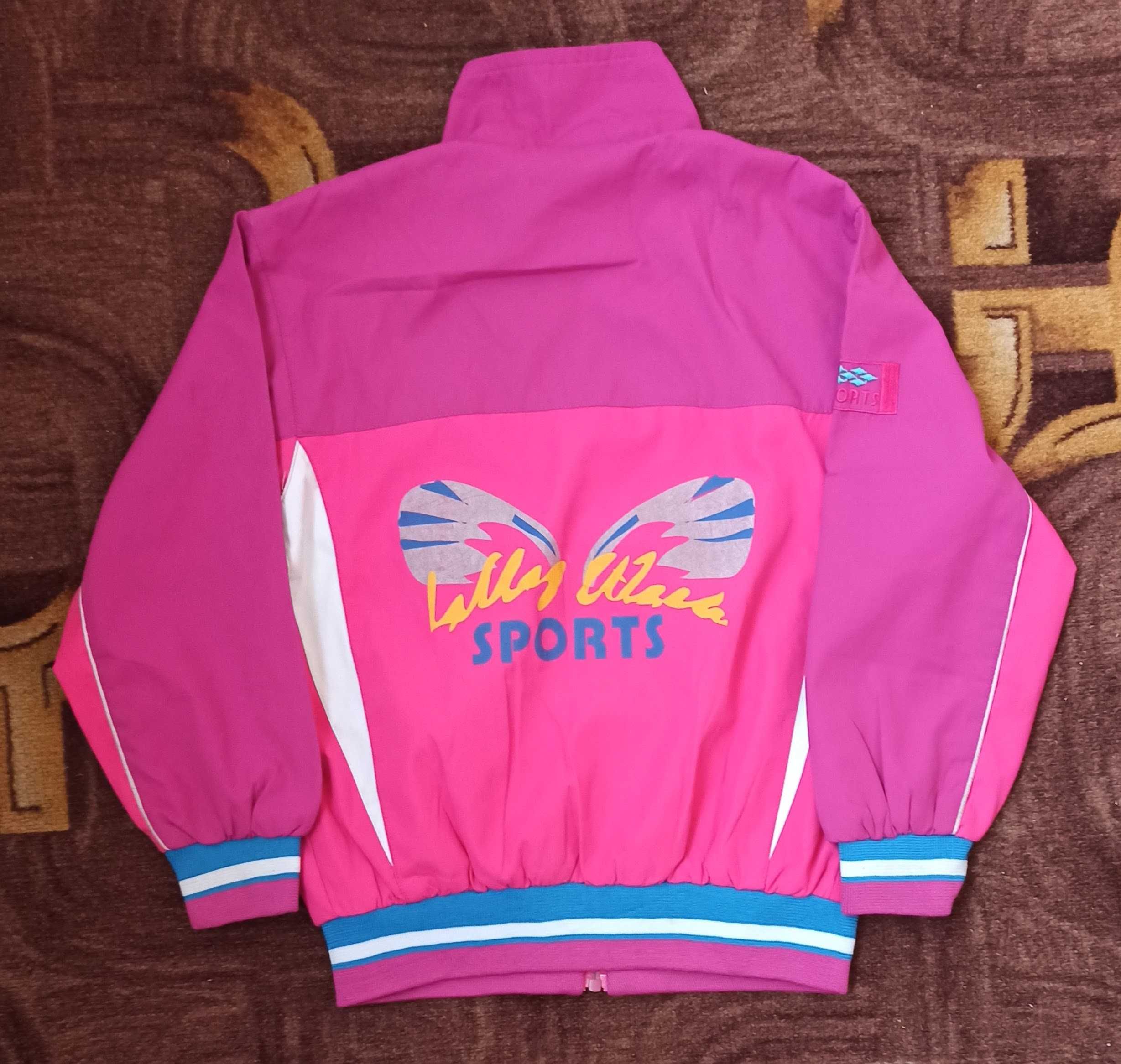 Спортивна курточка - вітрівка для дівчинки на зріст 100 см