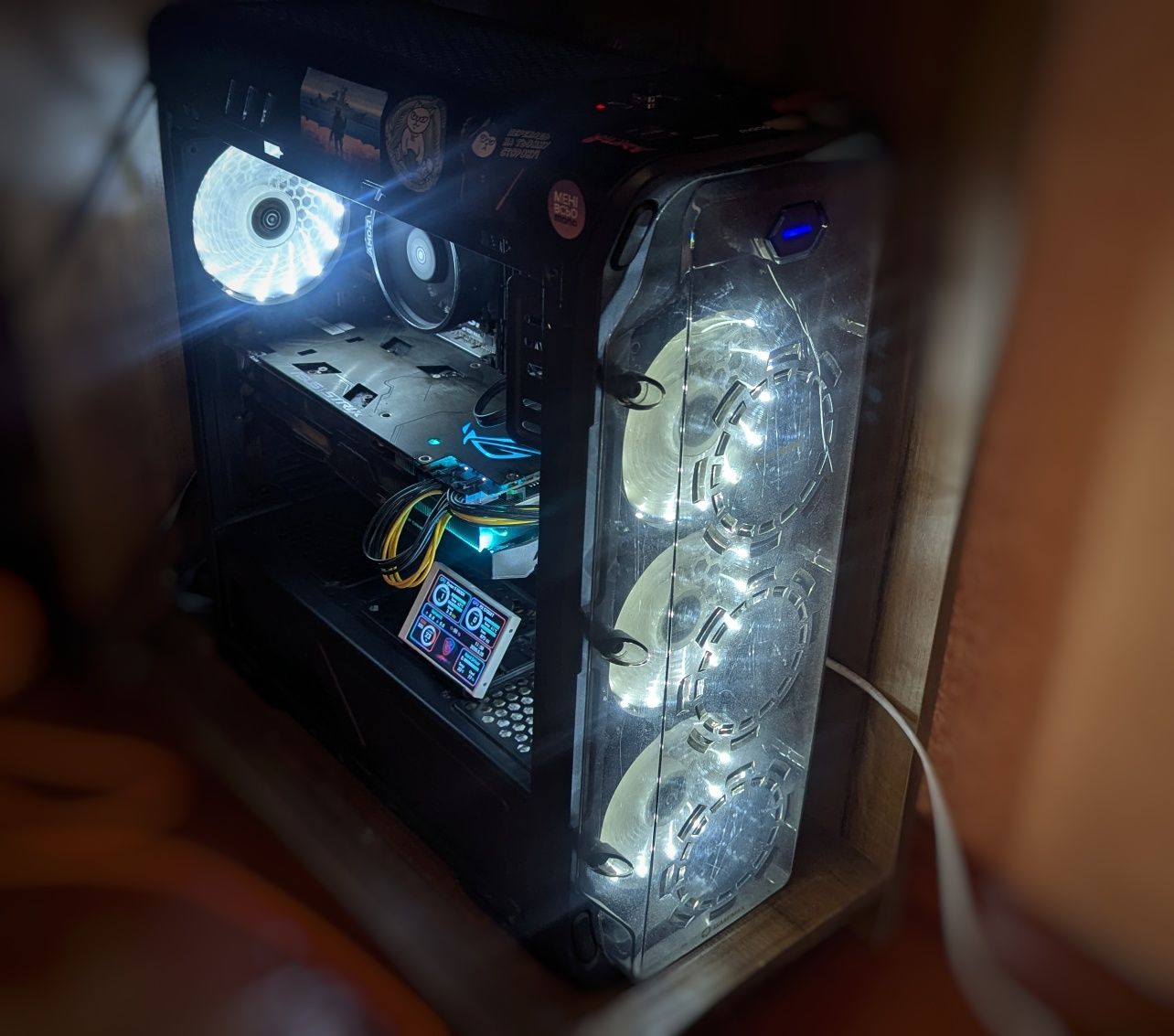 Ігровий Мутант R5 5600x і 5700xt (4x8 ddr4 3200Mhz)