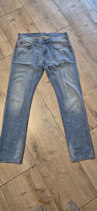 Spodnie jeans męskie big stare 33/34