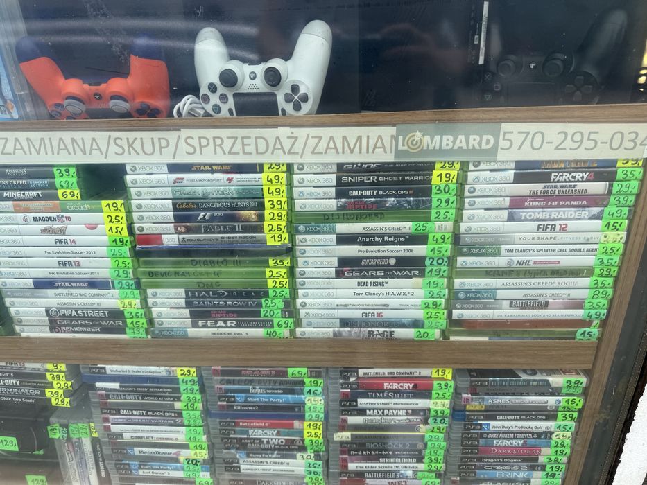 MEGA gry konsola Xbox 360, Minecraft, GTA IV V, Lego, Tekken, WOW