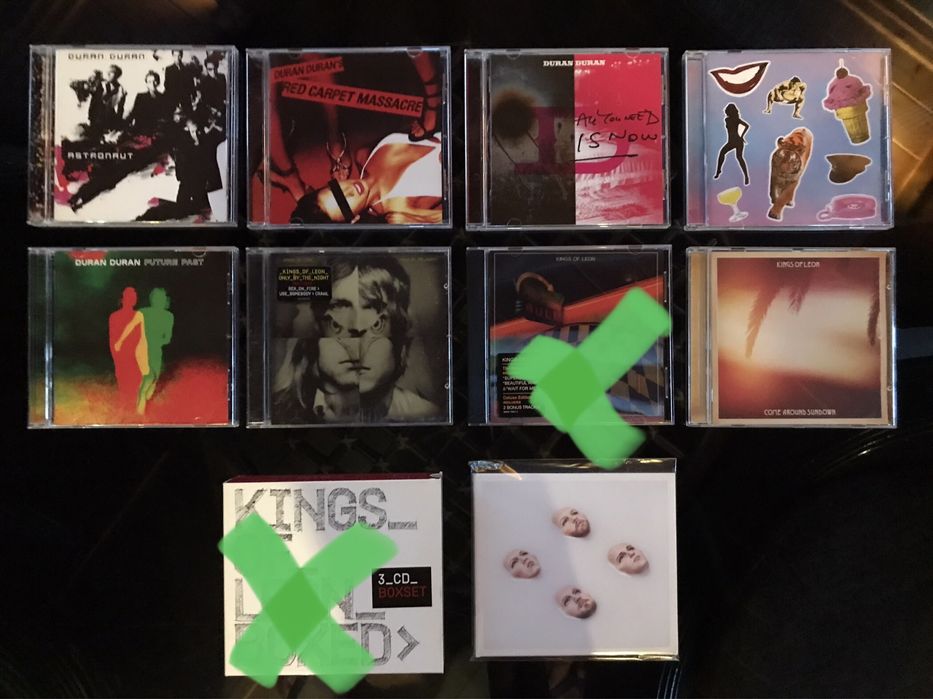 a-ha  Duran Duran  Michael Jackson CD