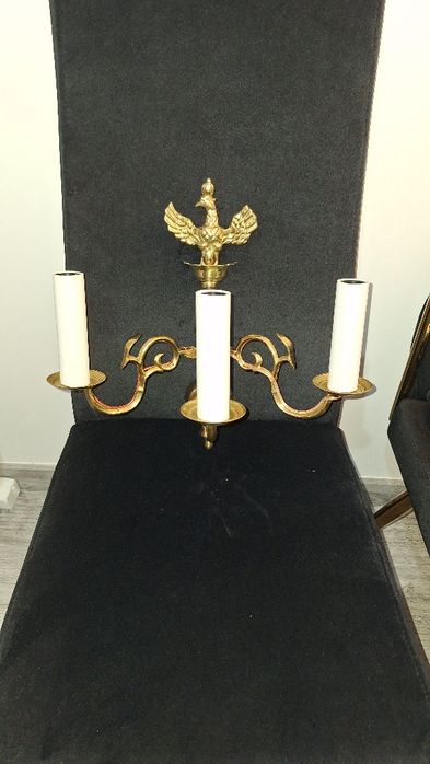 Kinkiet Księstwo Warszawskie 3 ramienny