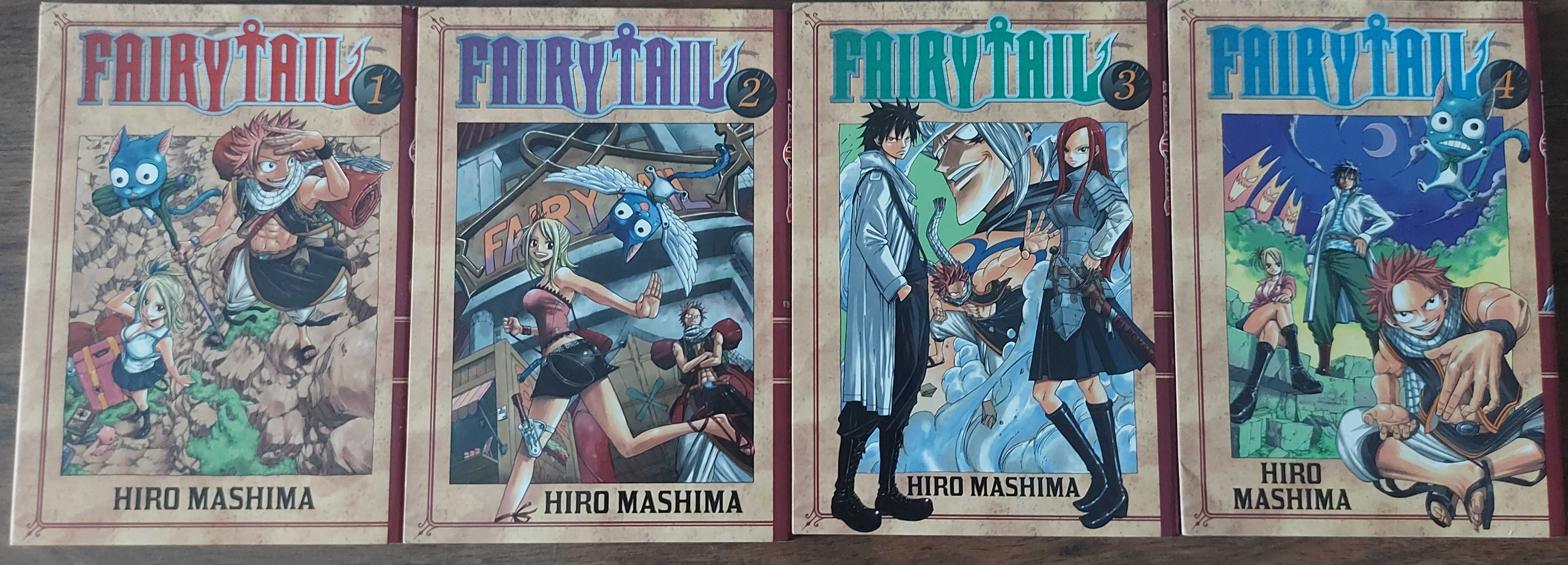 Manga Fairy Tail - tomy 1-4