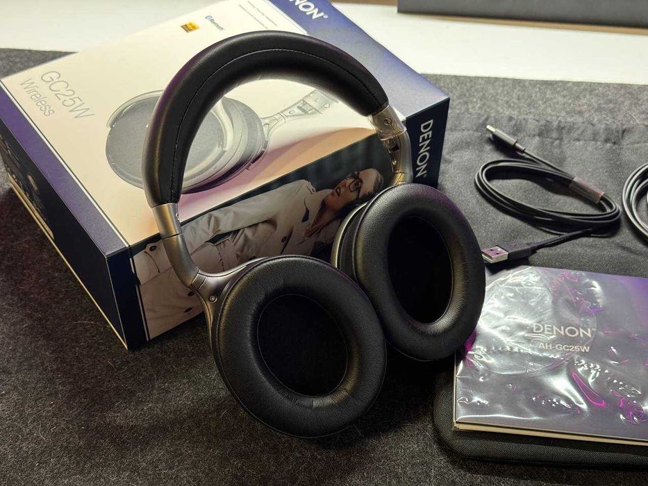Повнорозмірні Hi-Res навушники Denon AH-GC25W aptX HD Bluetooth