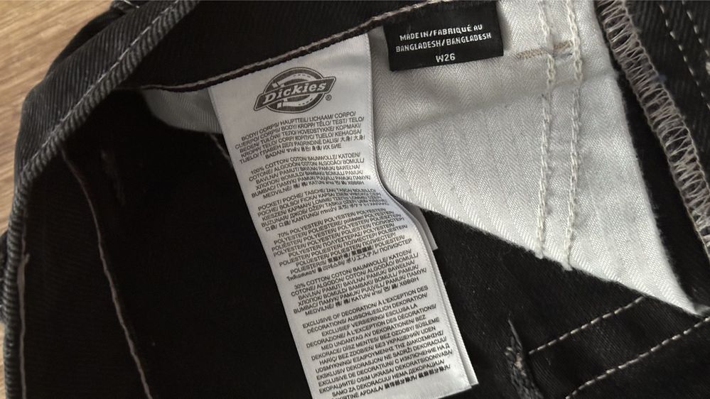 Джинси dickies чорні