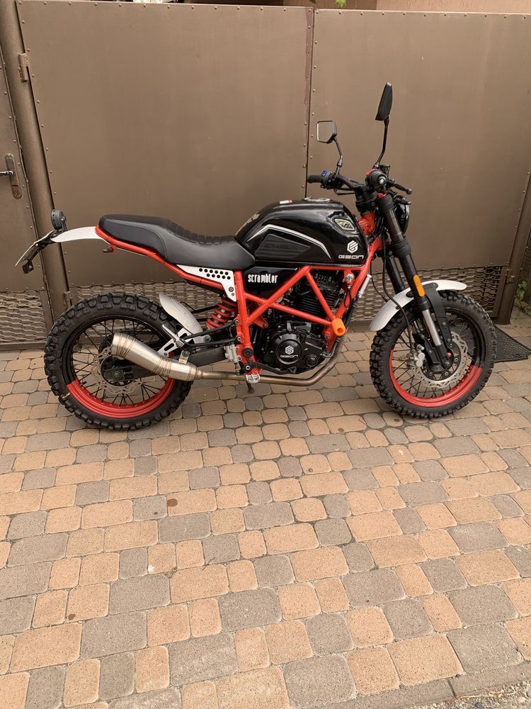 Geon scrambler дорожный эндуро