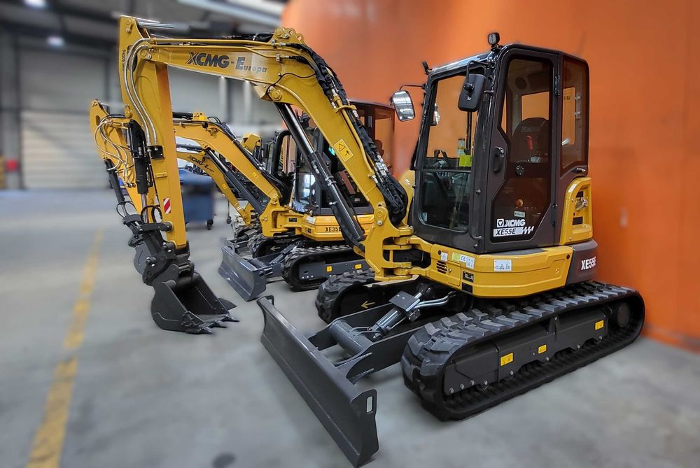 Koparka gąsienicowa XCMG XE55E 6 ton