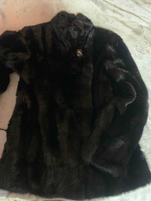 Норковая зимняя шуба