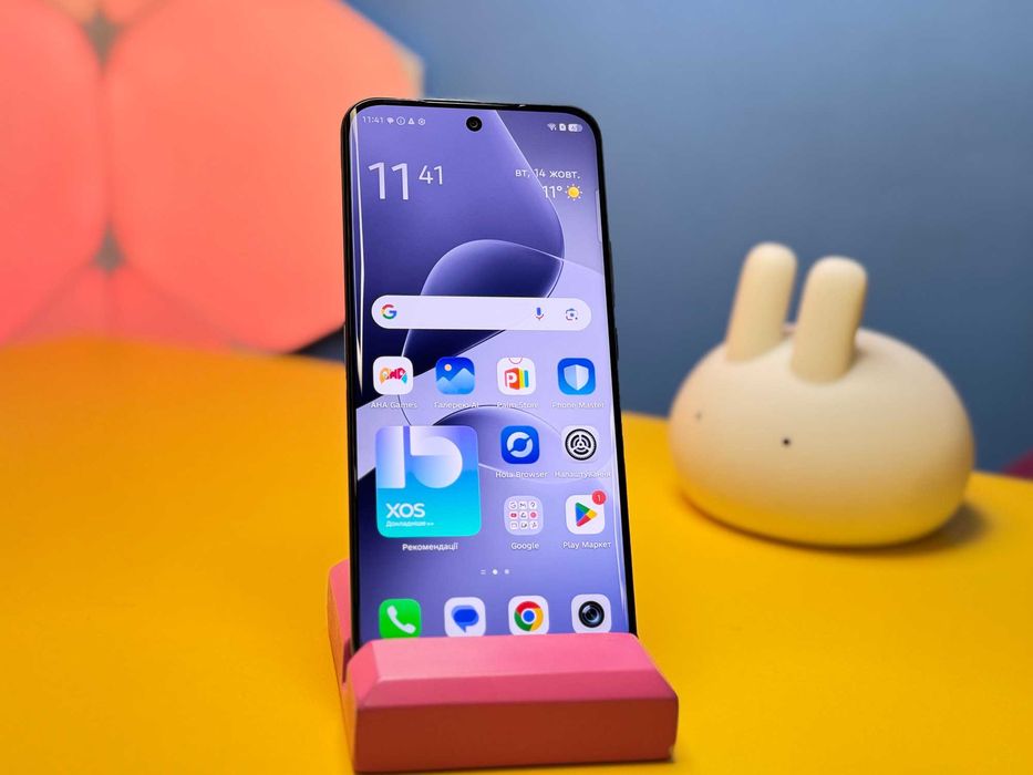 Смартфон Infinix Hot 60 Pro+ 8/256GB Black (148815) Б/У З ГАРАНТІЄЮ