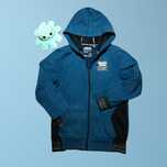 Толстовка на замену Флисовая кофта  Blue 146-156