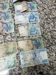 Notas antigas para vender para coleção portuguesa do brasil e