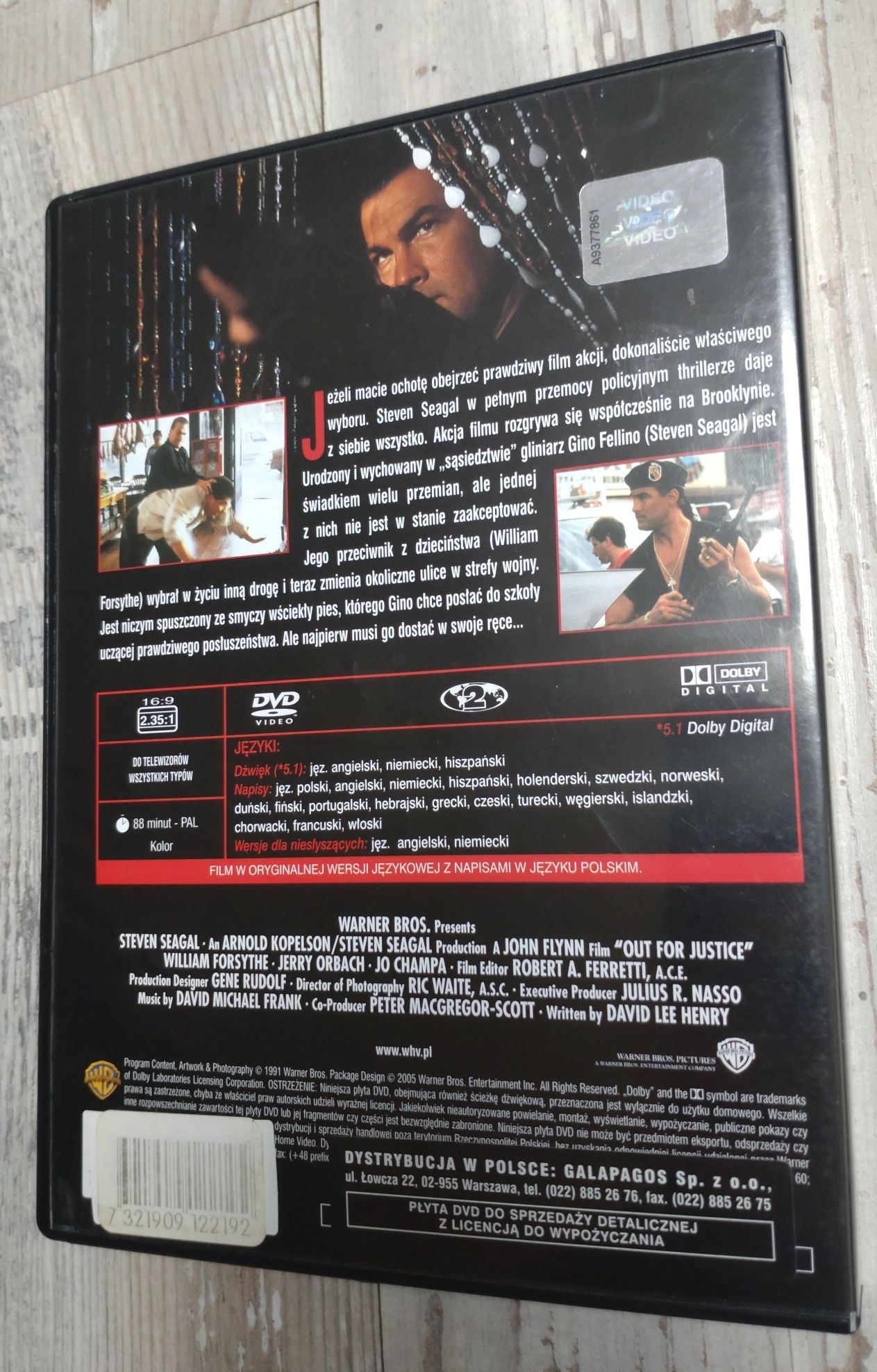 Film DVD Szukając Sprawiedliwośći Stan Idealny