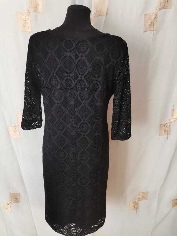 sukienka czarna bawełna cena 35 zł rozmiar xl