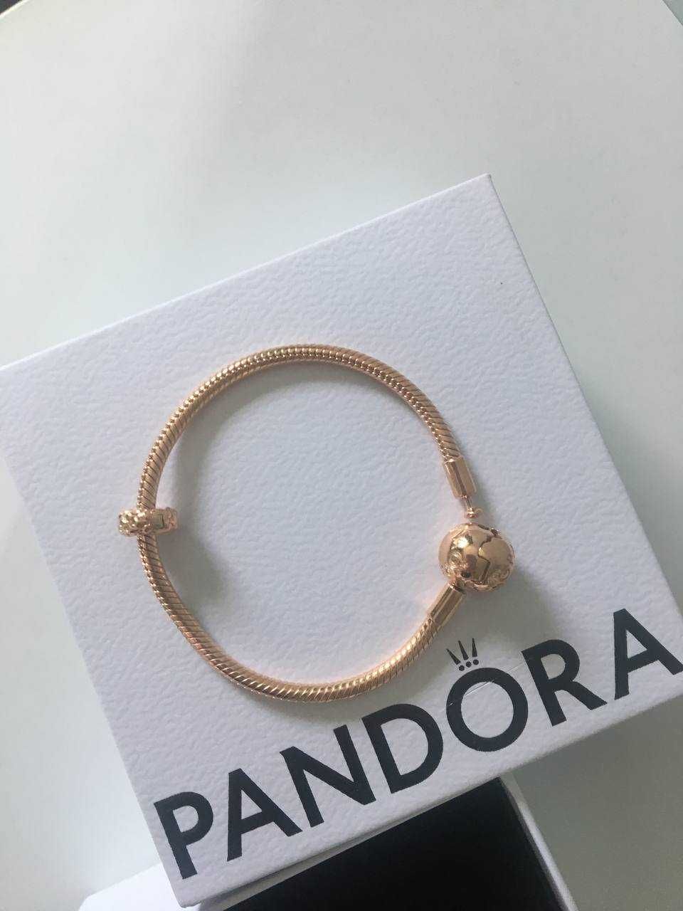 НОВІ Браслет і шарм Pandora. Розмір 16. Оригінал