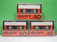 Аудиокассеты Top Vintage Mix SONY 46/60/90- 1982  3 шт -US