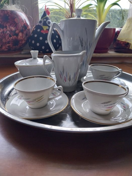 Garnitur do espresso Chodzież z lat 60