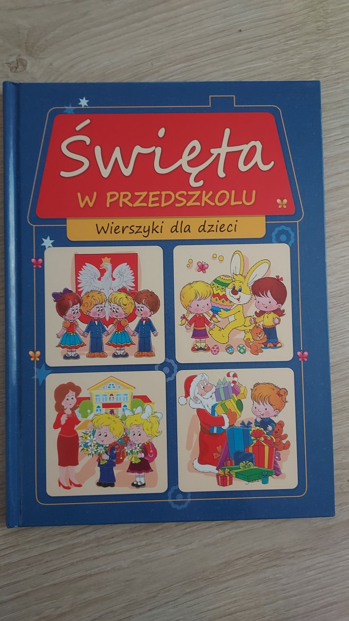 Książka - Święta w przedszkolu wierszyki dla dzieci