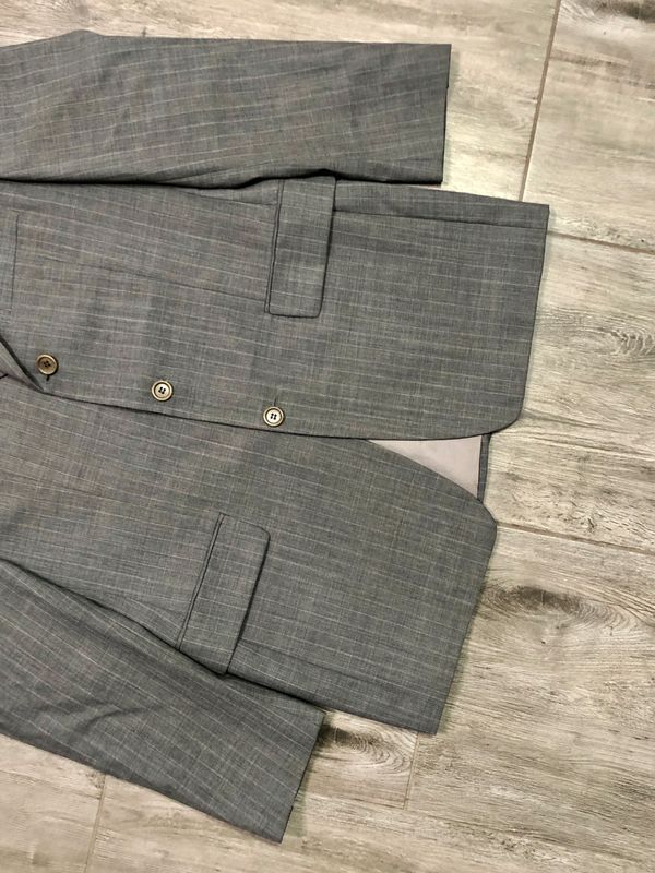 Hugo Boss Wełniana Marynarka Męska w Paski r. 48