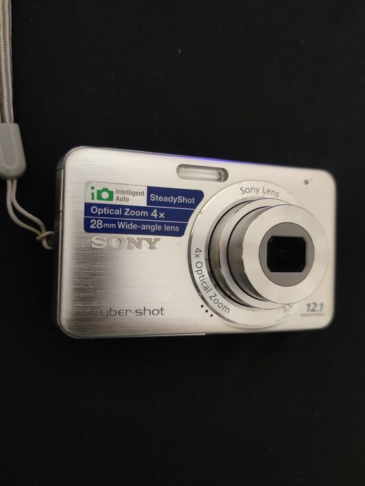 Sony Cyber-shot DSC-W310 Silver Aluminum Вінтажна Мильниця фотоапарат