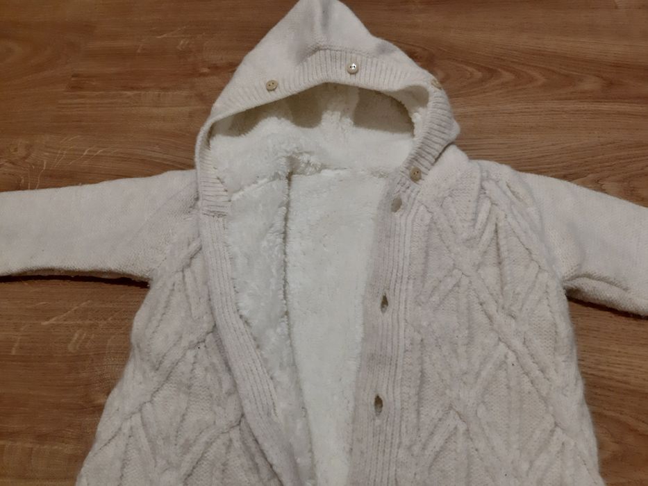 Комбинезон зимний,вязаный