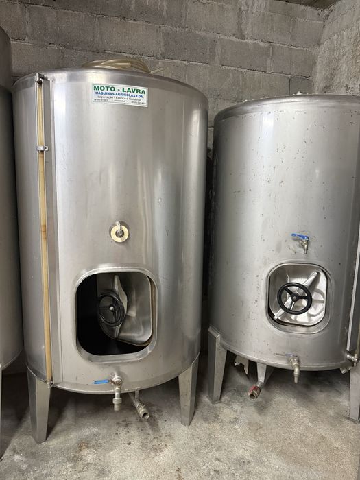 Cuba Inox 1000L Usadas - Valor Negociável