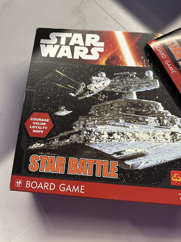 Star Wars Star Battle gra planszowa PL Rebelianci vs. Imperium karcian