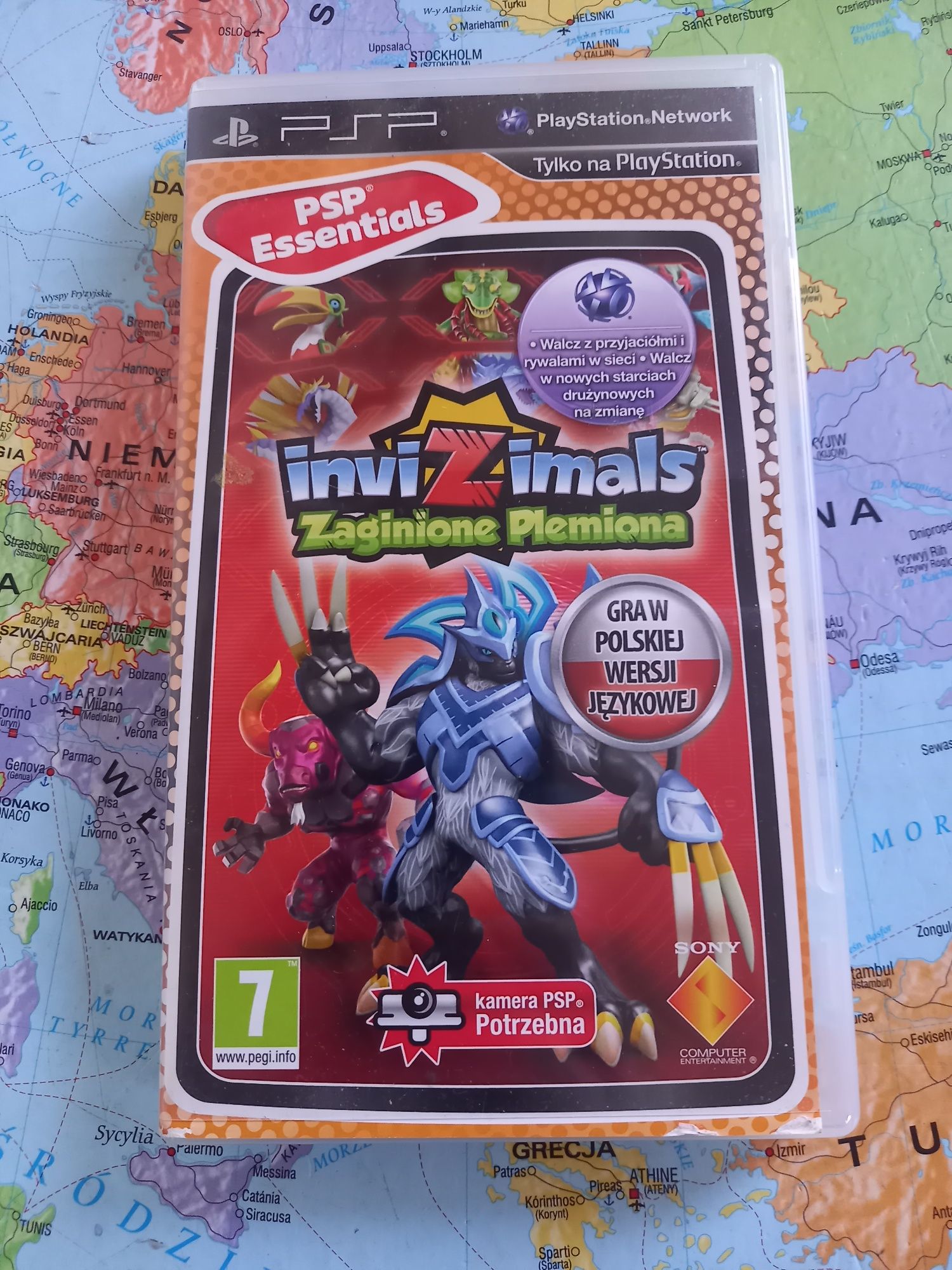 Gra Sony psp invizimals zaginione plemiona PL