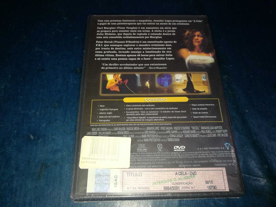 A CELA DVD (NOVO lacrado - legendagem em Português)