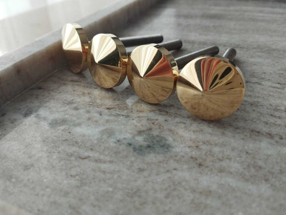 rozeta nierdzewna nakrętka ozdobna mosiądz