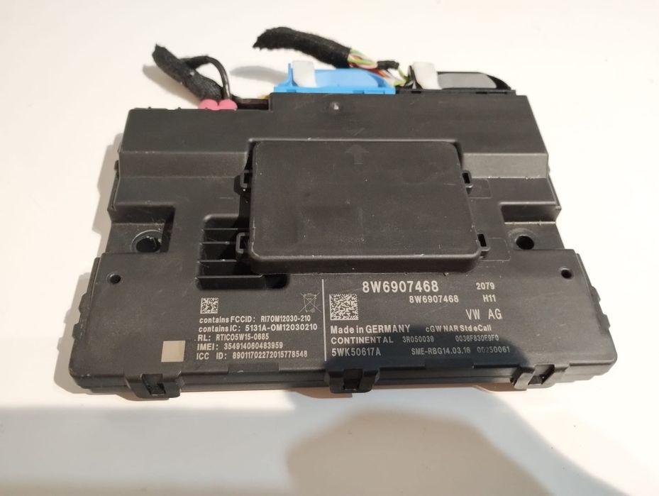 Moduł sterownik gateway audi a4 b9 8w6.907.468