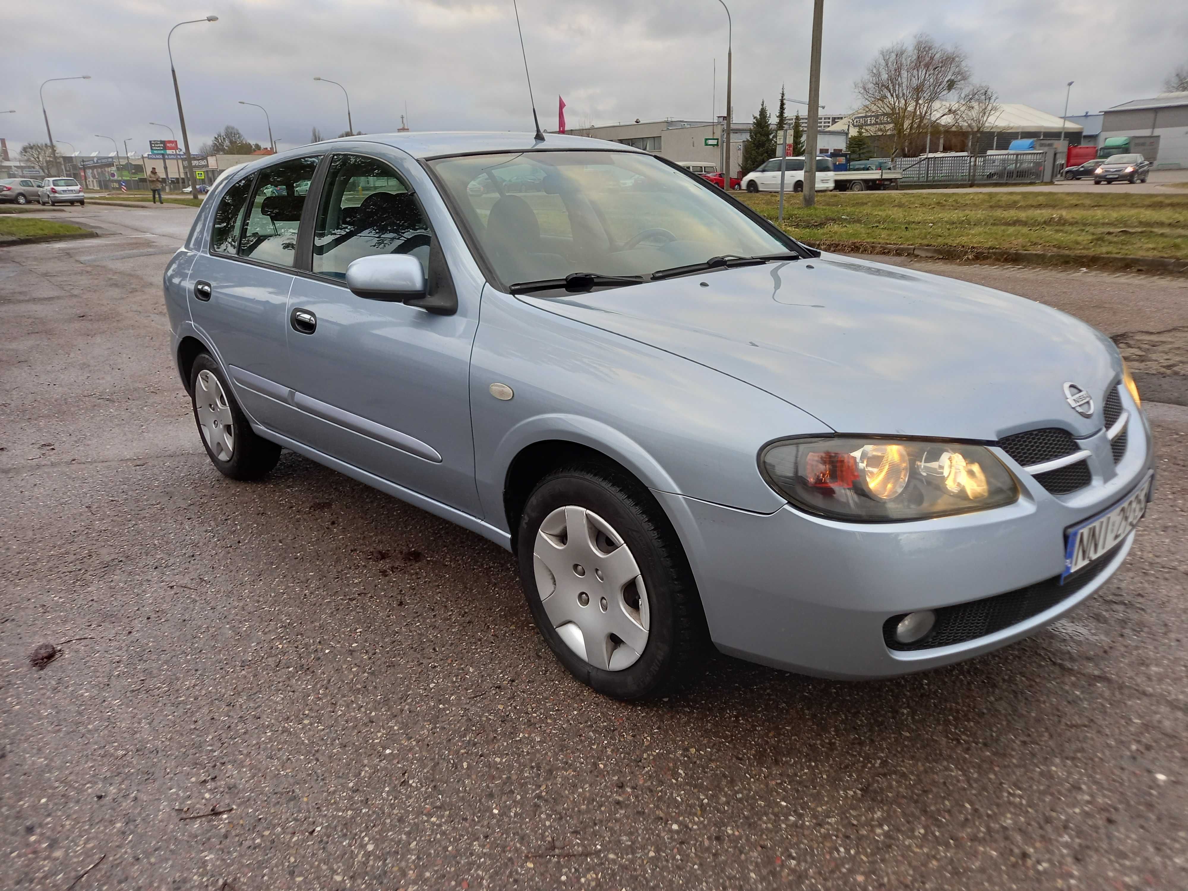 Nissan Almera 06r. 1.5 Benzyna, Klima, Stan Idealny